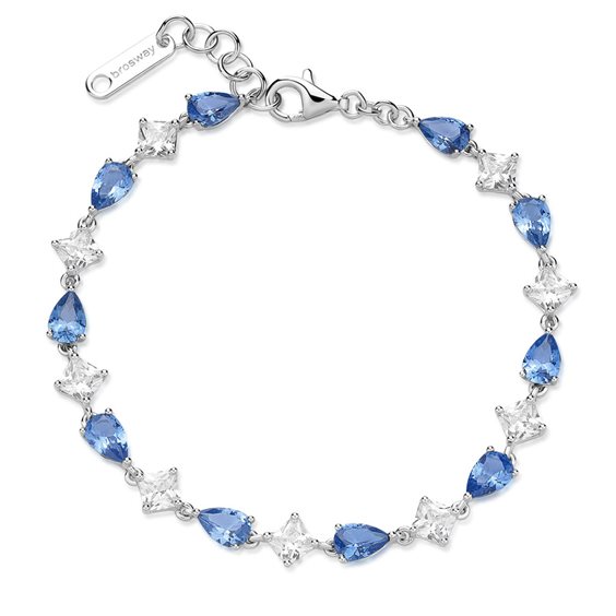 Pulsera Brosway Mujer FANCY FREEDOM BLUE in Plata Cubic Zirconia FFB111 - FFB111